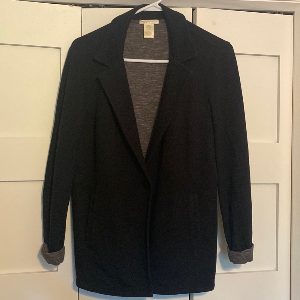 Cotton blazer, size L